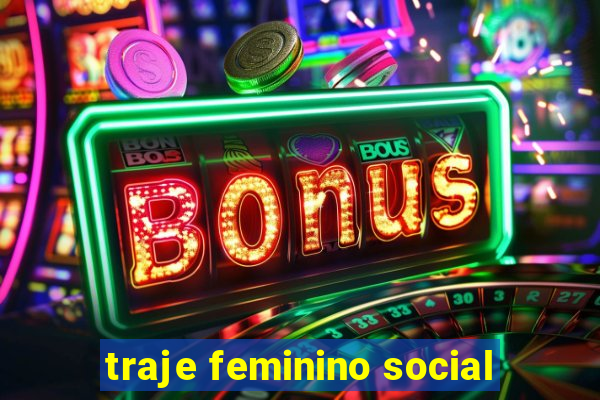 traje feminino social